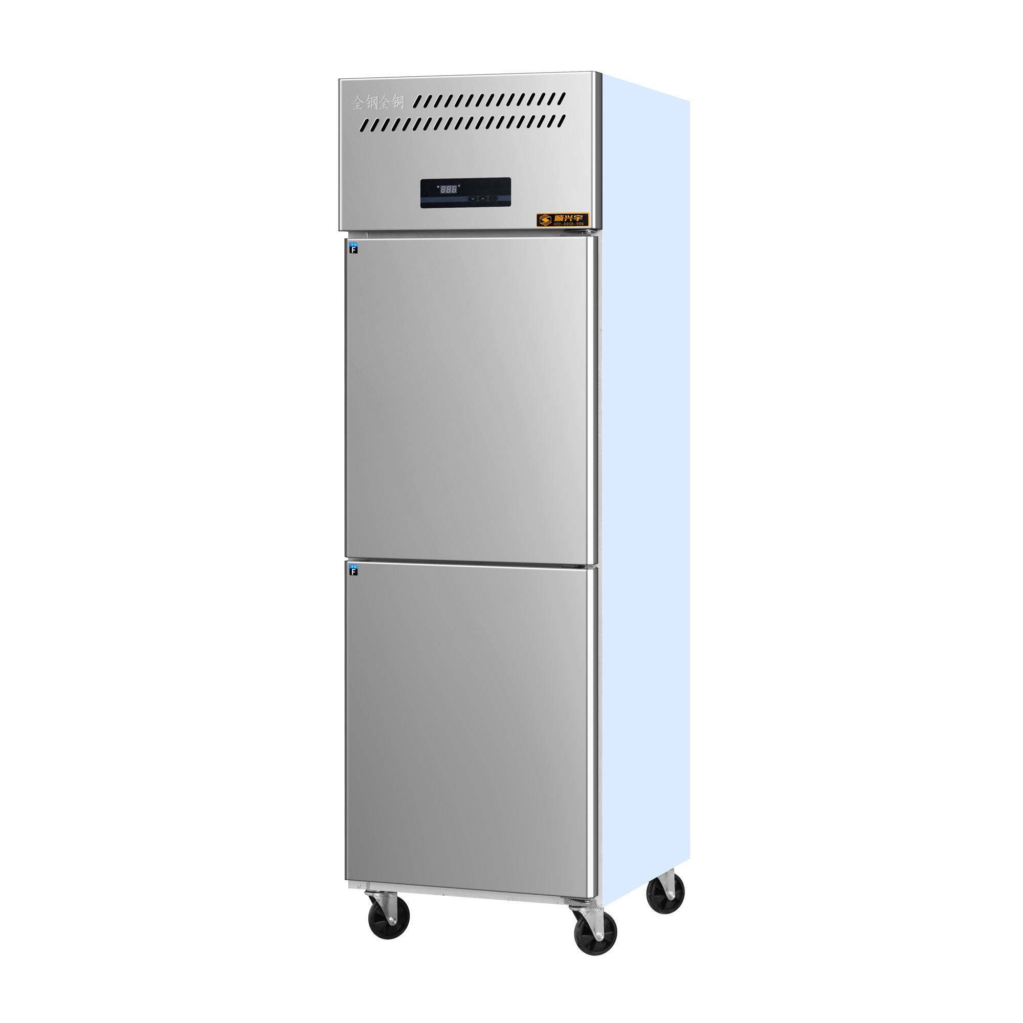 Commercial Kitchen Door - Высокопроизводительный 6-дверный вертикальный коммерческий морозильный шкаф