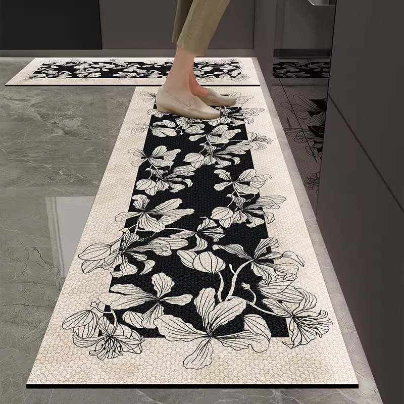 Commercial Kitchen Vinyl Flooring - Кухонный напольный коврик Водонепроницаемый Нескользящий Маслостойкий