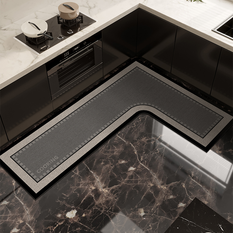 Commercial Kitchen Vinyl Flooring - Кухонный напольный коврик из ПВХ, водонепроницаемый