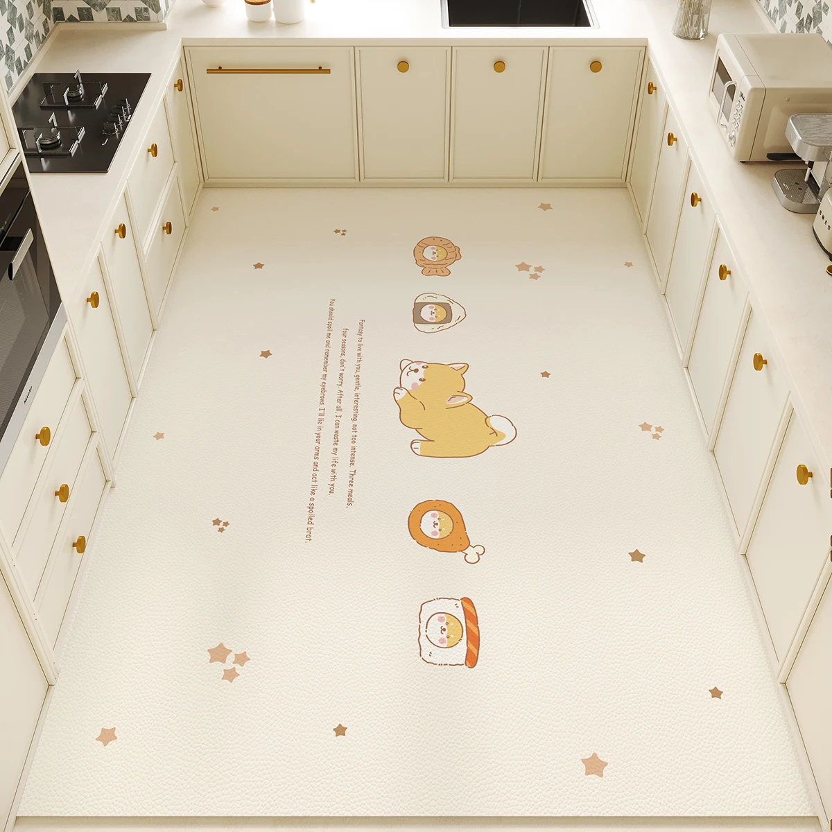 Commercial Kitchen Vinyl Flooring - Кухонный ковер из ПВХ, водостойкий нескользящий
