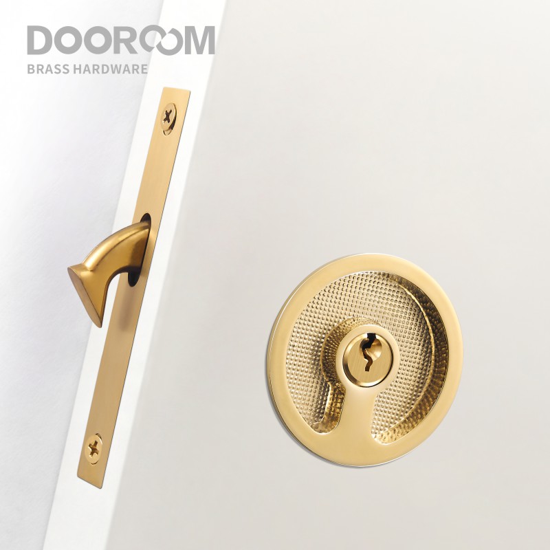 Commercial Kitchen Door - Dooroom латунные раздвижные дверные ручки, набор