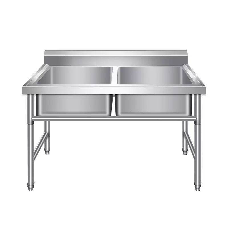 Commercial Kitchen Sink - Коммерческий кухонный стол из нержавеющей стали