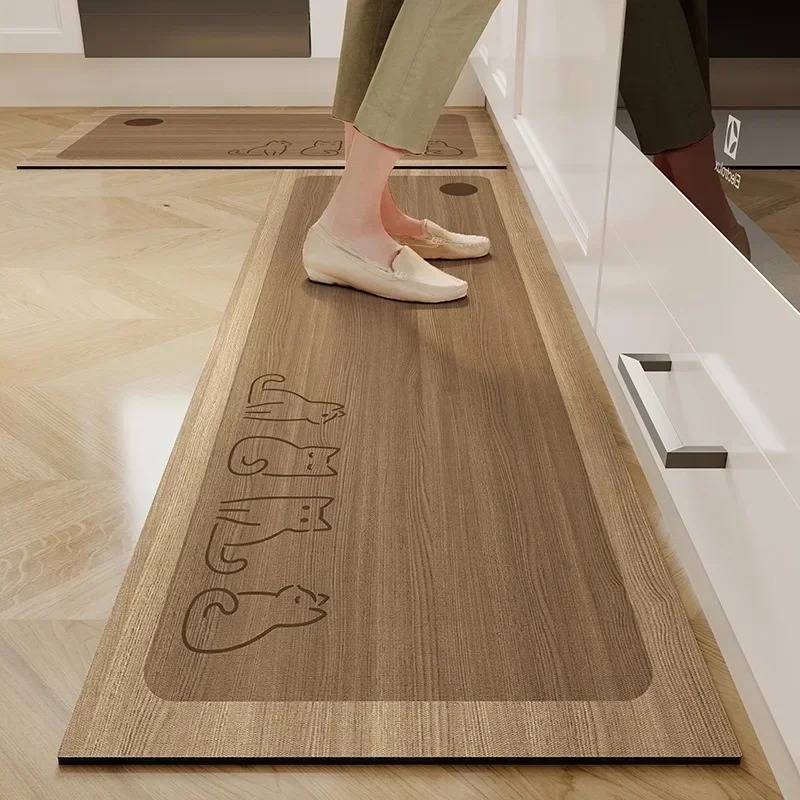 Commercial Kitchen Vinyl Flooring - Кухонный напольный коврик Водонепроницаемый Нескользящий виниловый