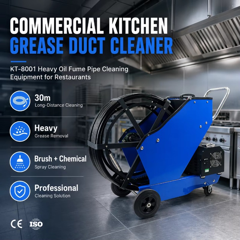Оборудование для очистки жиров – обзор и цена Kitchen Cleaner Commercial