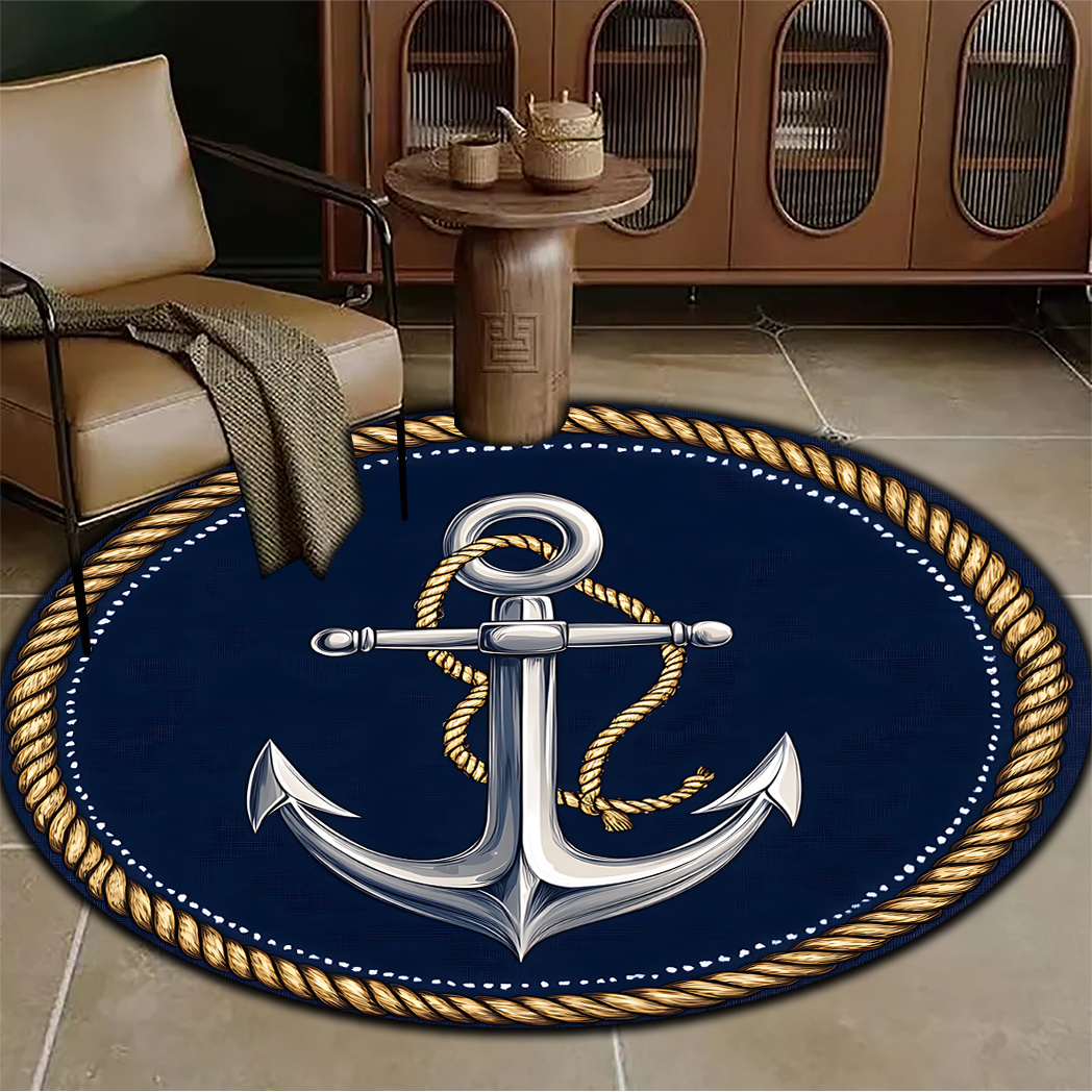 Темно-синий круглый коврик с р – обзор и цена Commercial Kitchen Mats